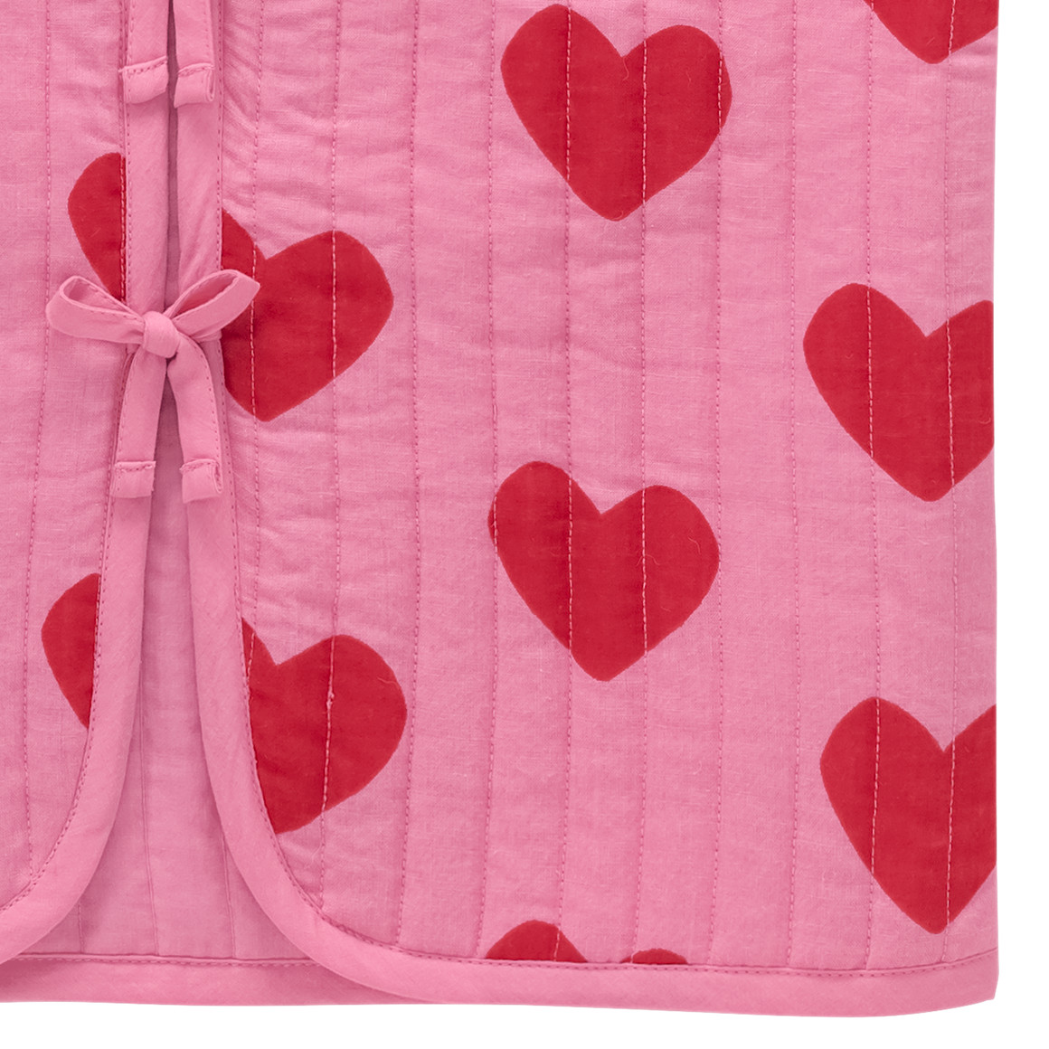 Mädchen Weste mit Herz-Allover