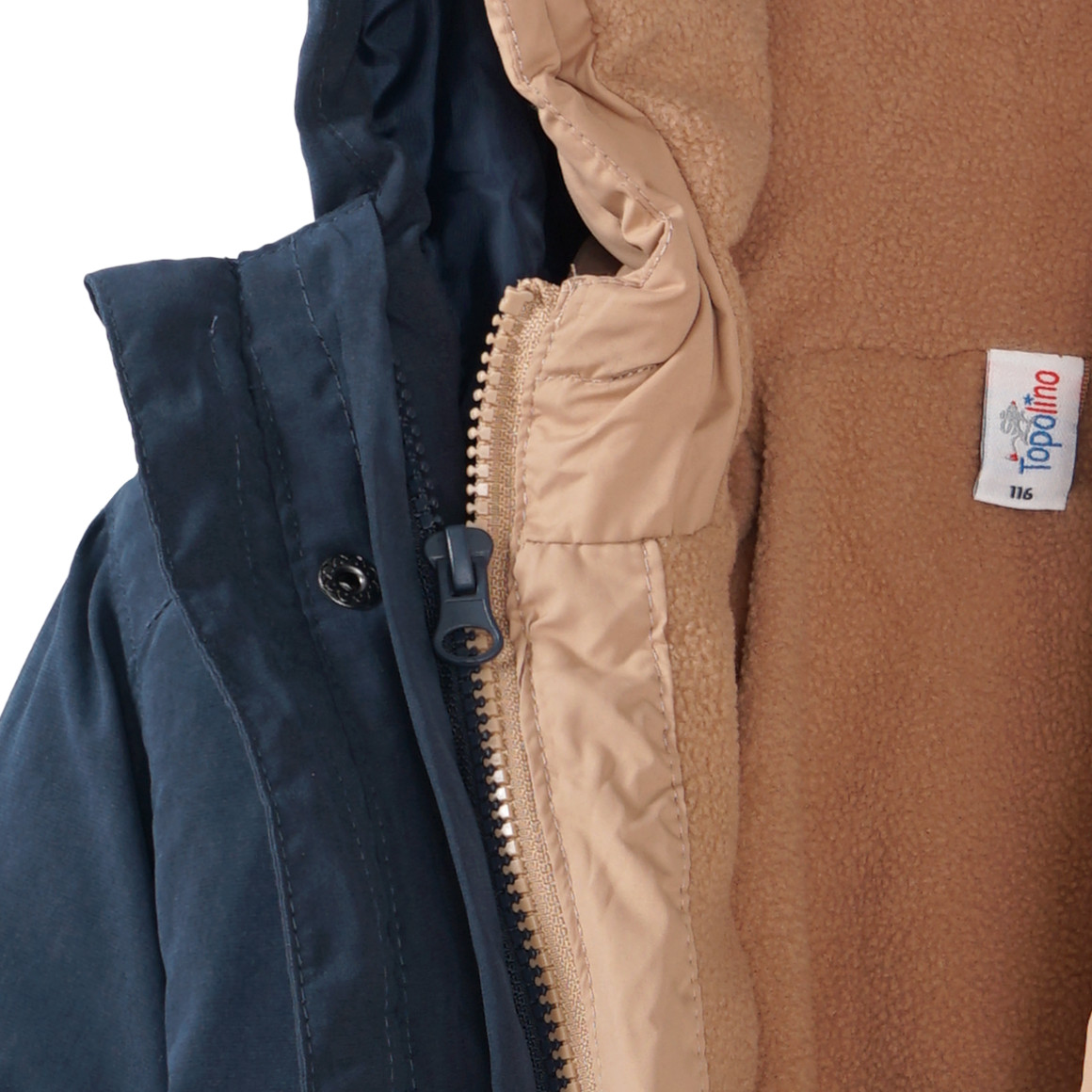 Jongens 3-in-1 jas in parka-look