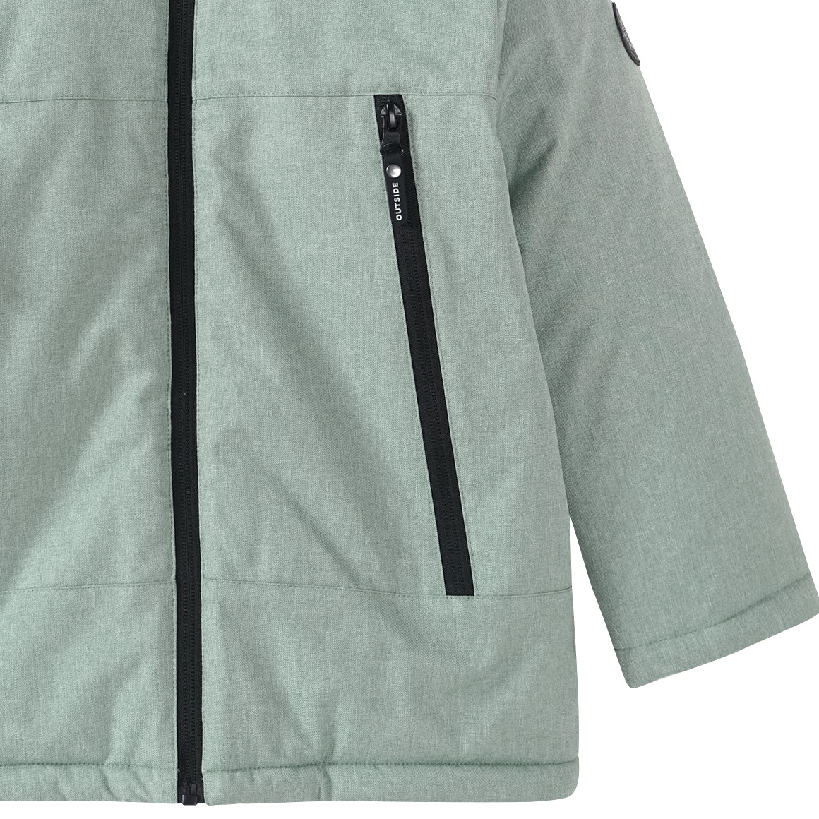 Winterjas met fleecevoering voor jongens