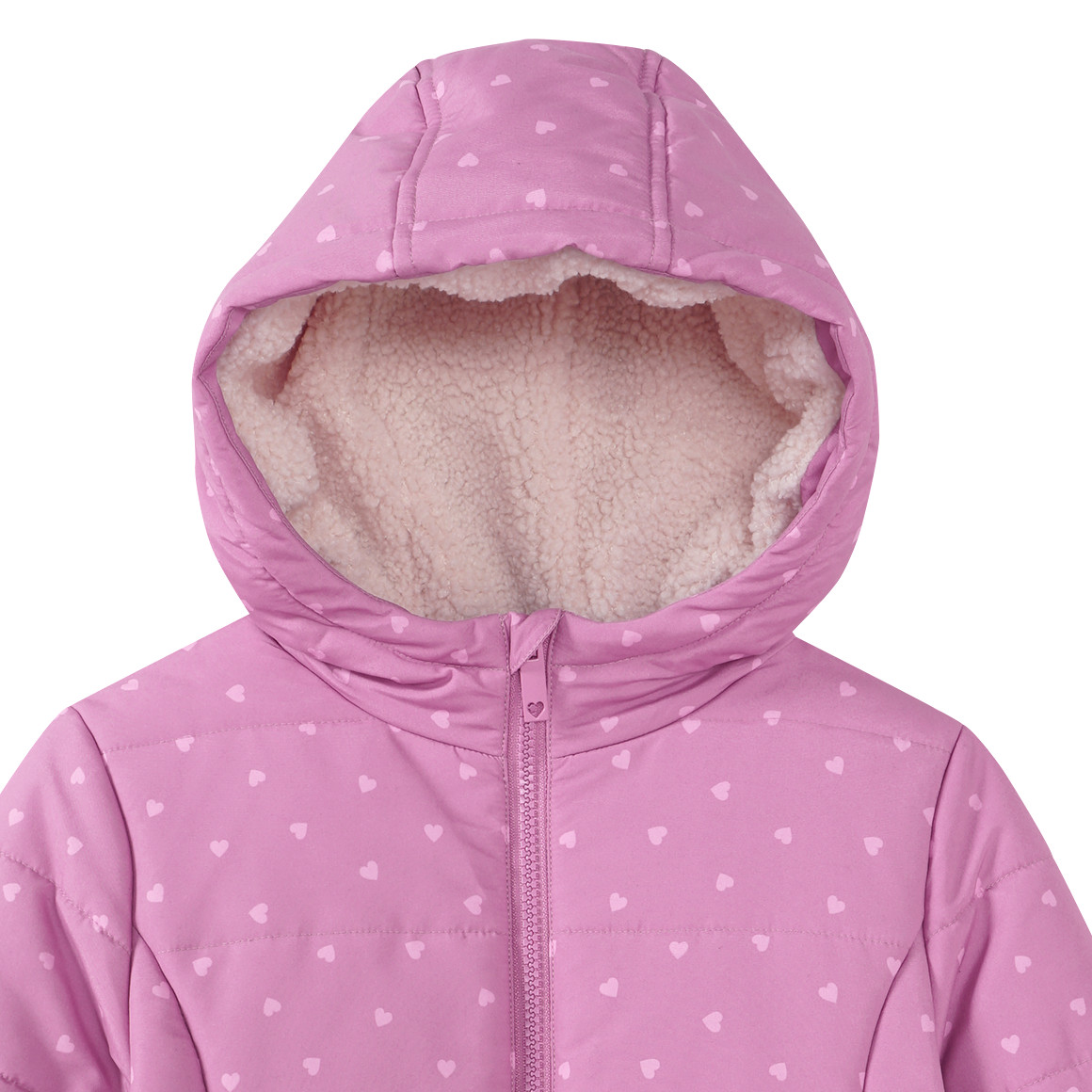 Meisjesparka met kleine zak