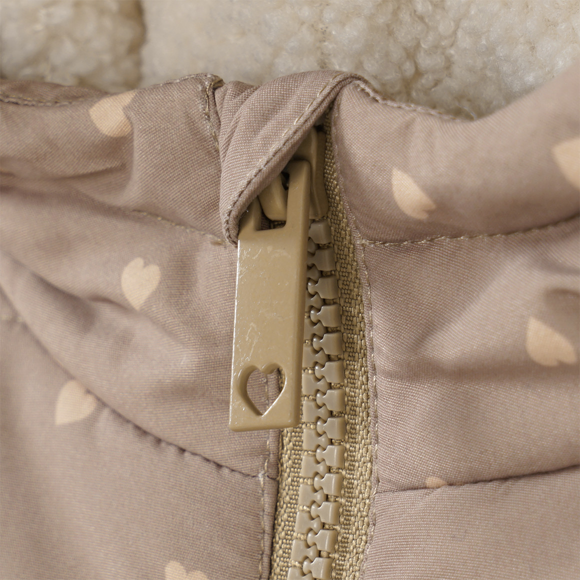 Meisjesparka met kleine zak