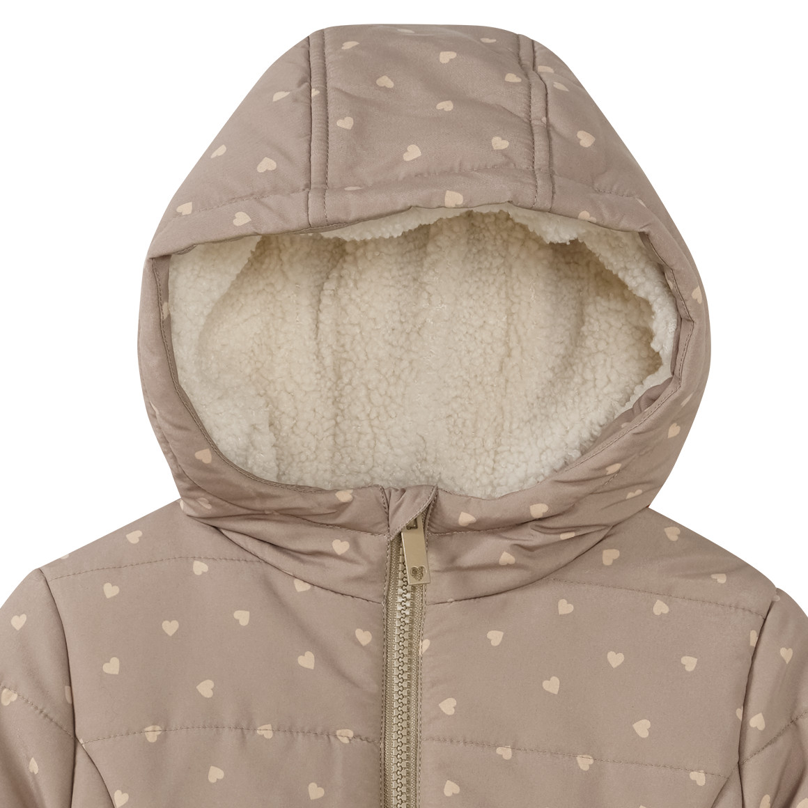 Meisjesparka met kleine zak