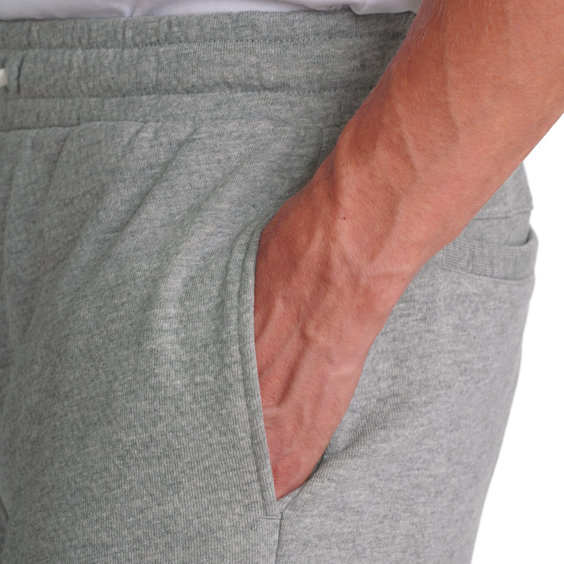 Heren joggingshort met elastische tailleband