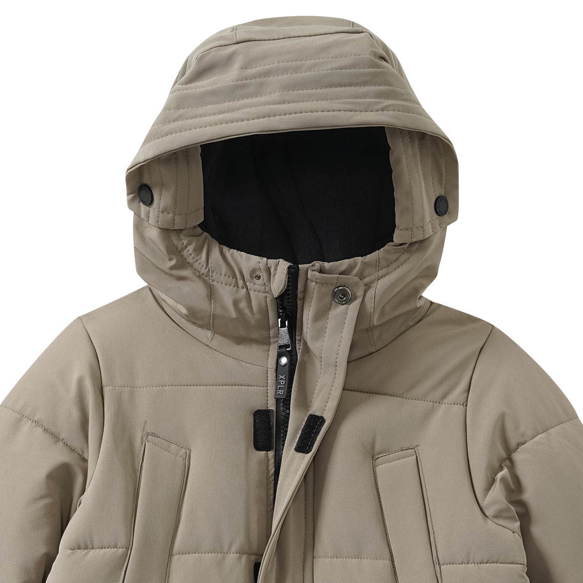 Jungen Steppjacke mit Pattentaschen