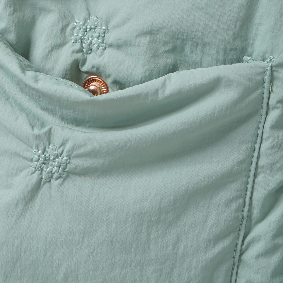 Meisjesjas met borduursel