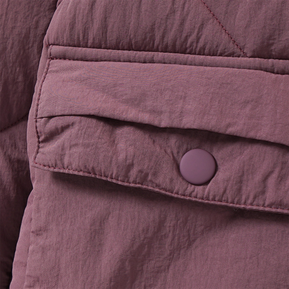 Gewatteerde jas met capuchon voor Meisjes