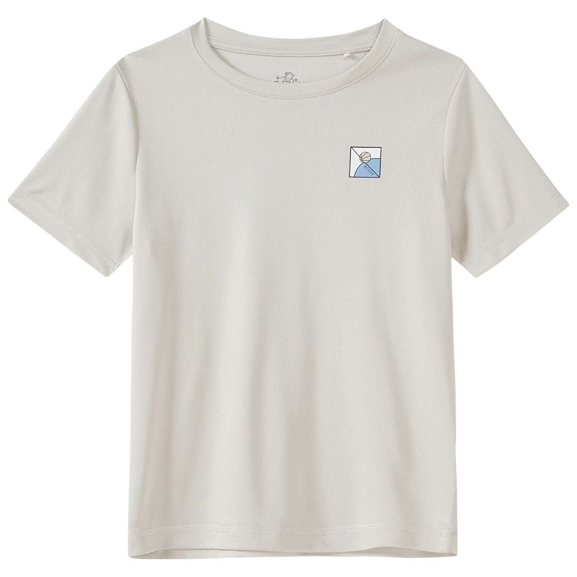 Jungen Sport-T-Shirt mit kleinem Print