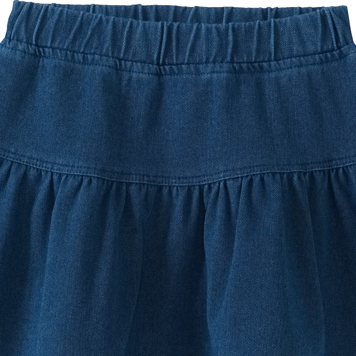 Meisjesrok in denimlook