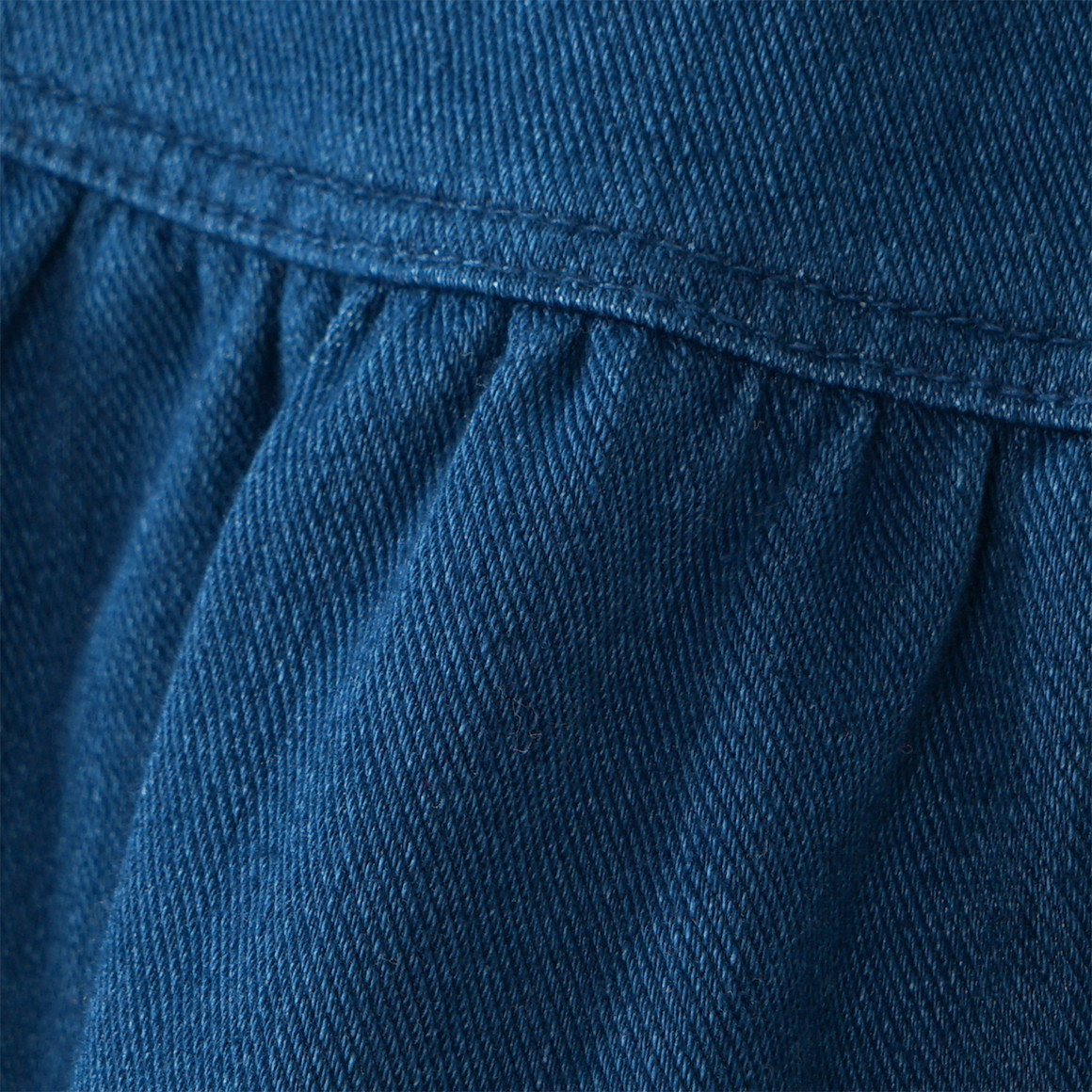 Meisjesrok in denimlook