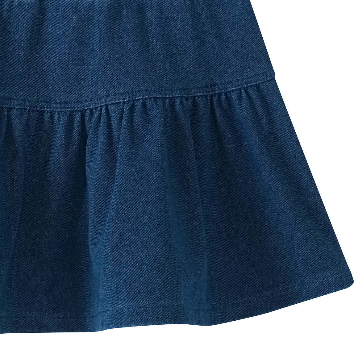 Meisjesrok in denimlook