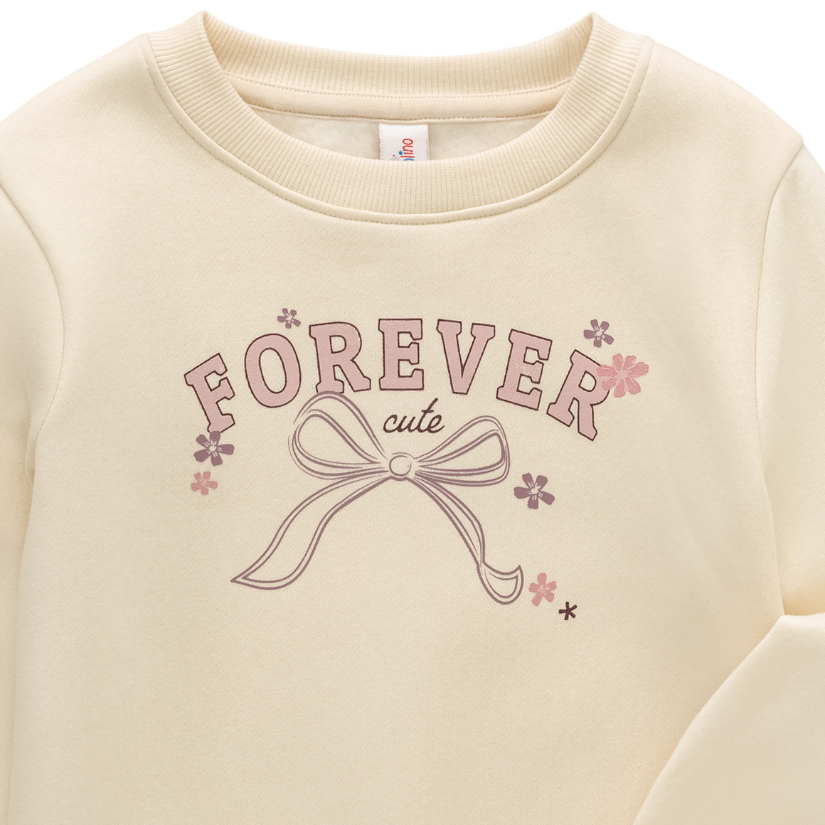 Meisjes sweatshirt met biologisch katoen