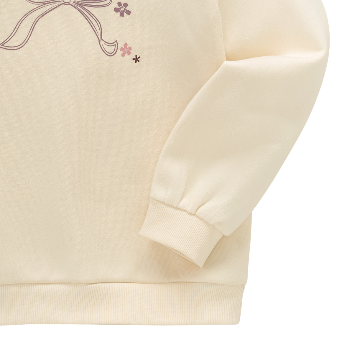 Meisjes sweatshirt met biologisch katoen