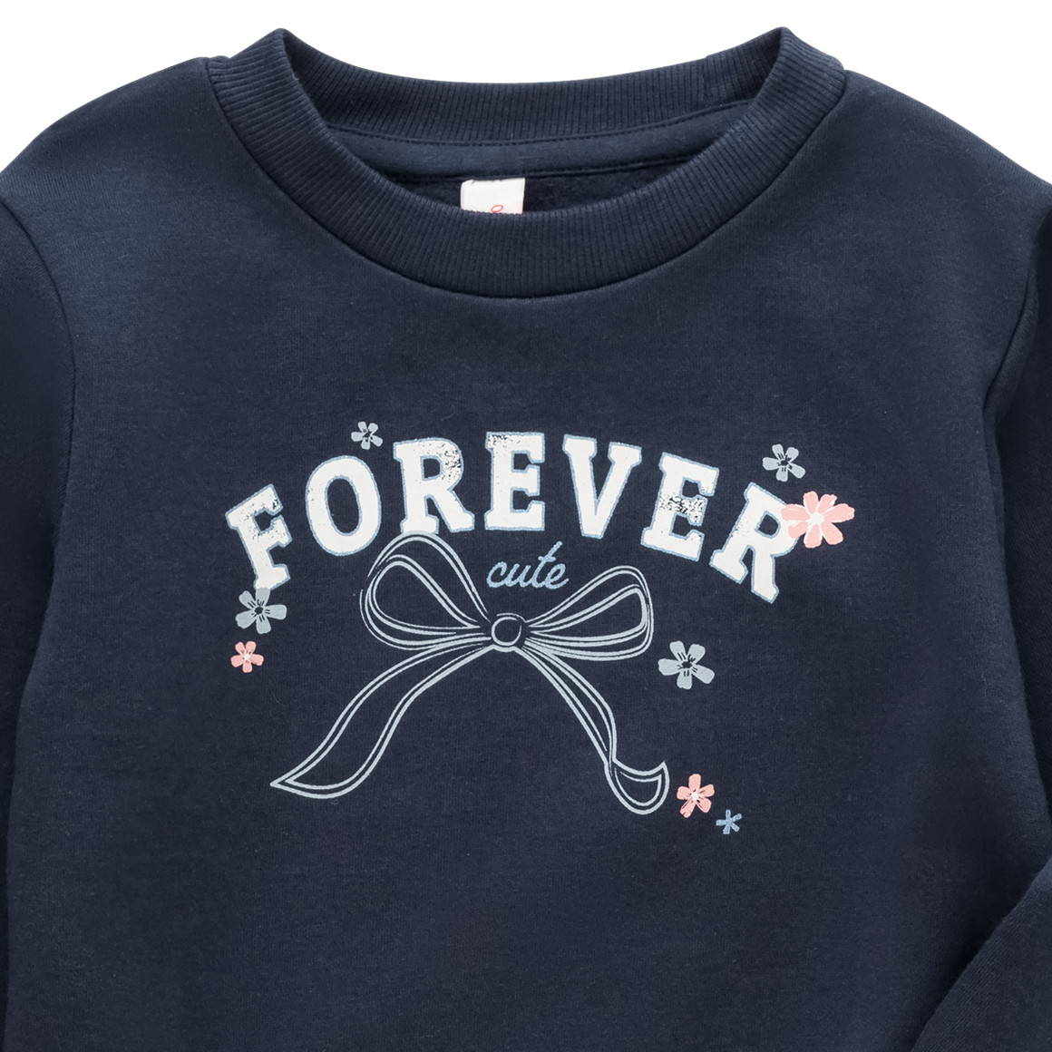 Meisjes sweatshirt met biologisch katoen