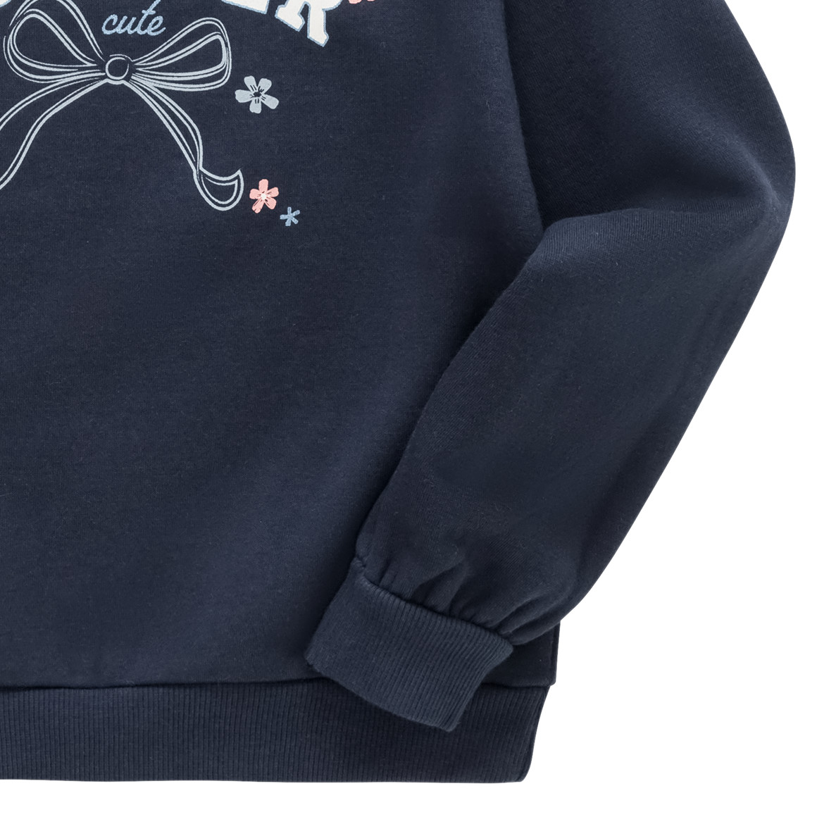 Meisjes sweatshirt met biologisch katoen