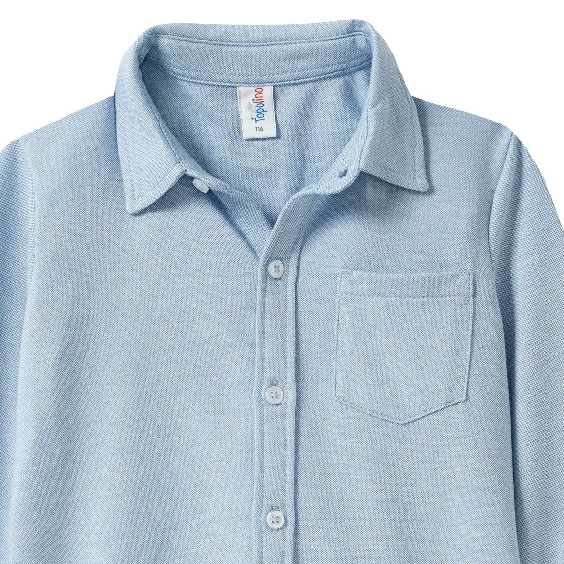 Jongenshemd met biologisch katoen