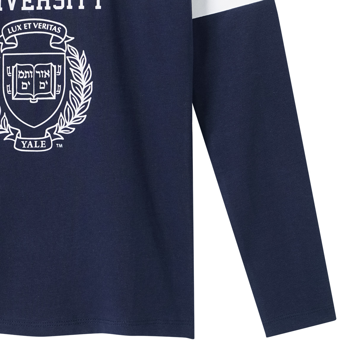 Yale overhemd in collegestijl