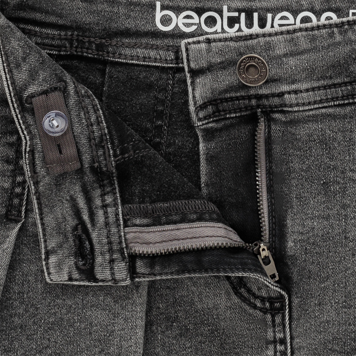 Mädchen Jeansrock mit Falten