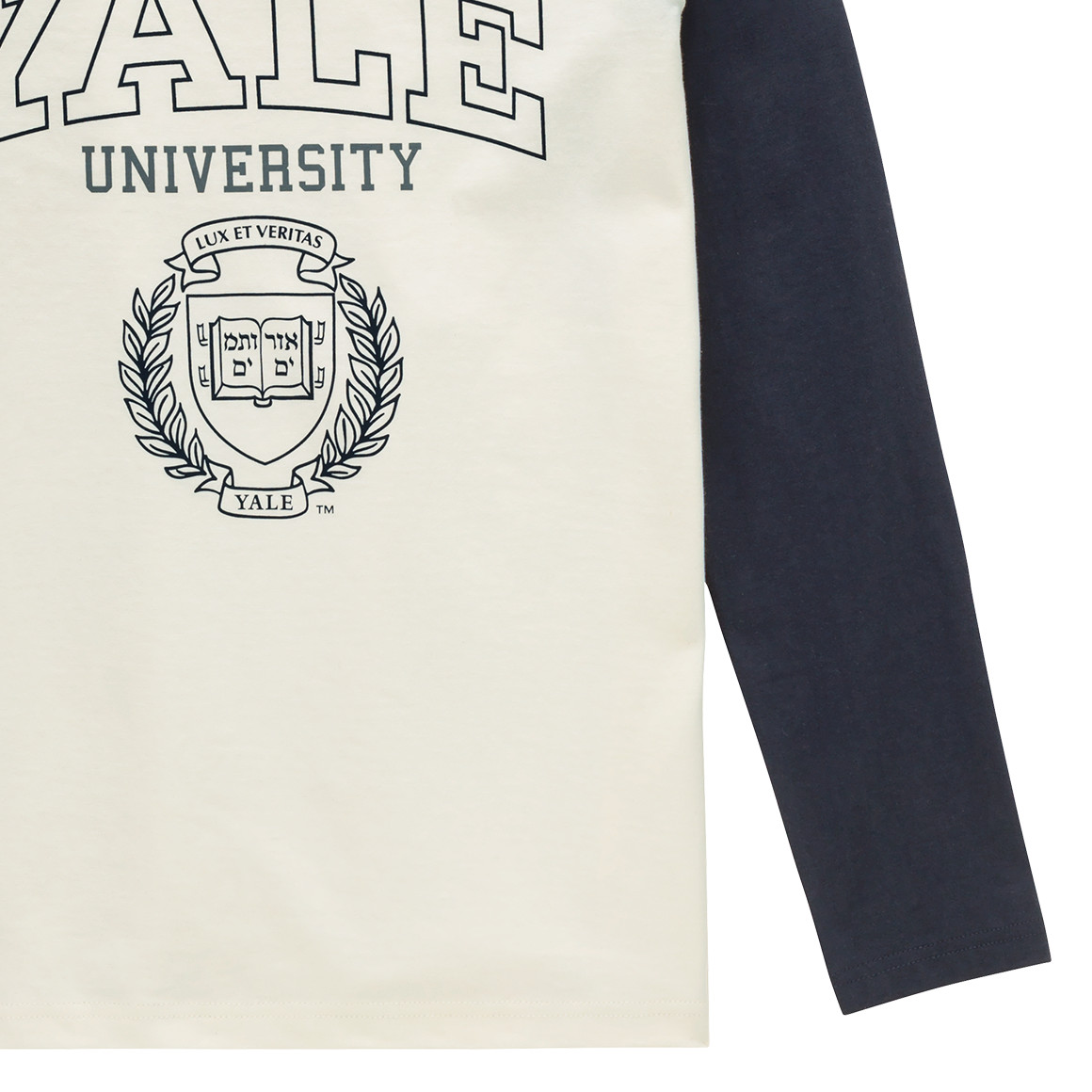 Jongens Yale shirt met lange mouwen