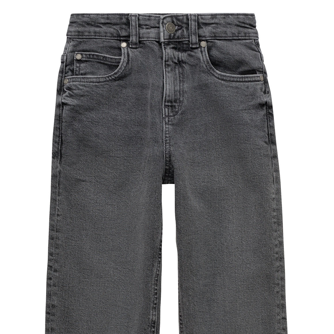 Jungen Wide-Leg-Jeans mit verstellbarem Bund
