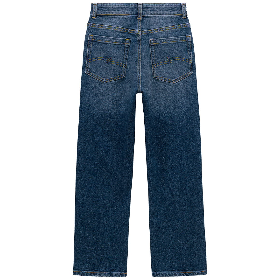 Jungen Wide-Leg-Jeans mit verstellbarem Bund