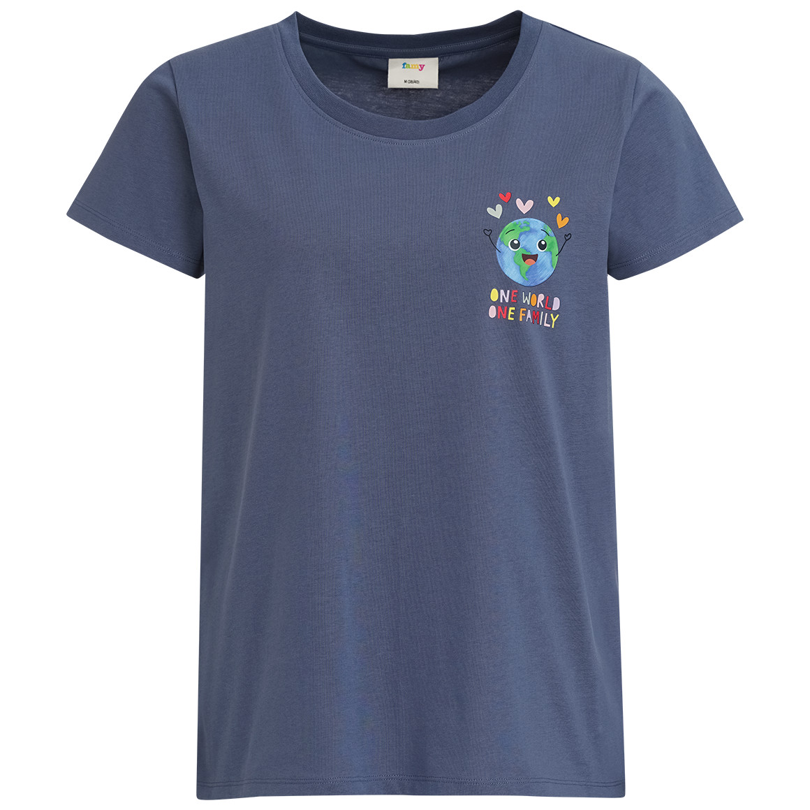 Damen T-Shirt mit Message-Print