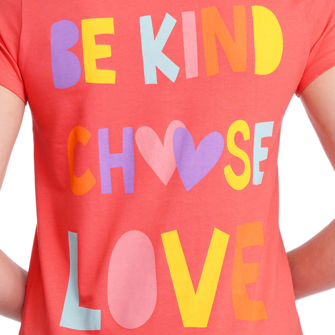 Damen T-Shirt mit Message-Print