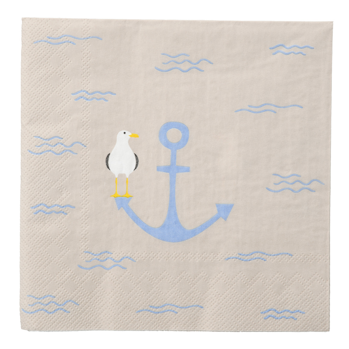 20 Servietten mit maritimem Print