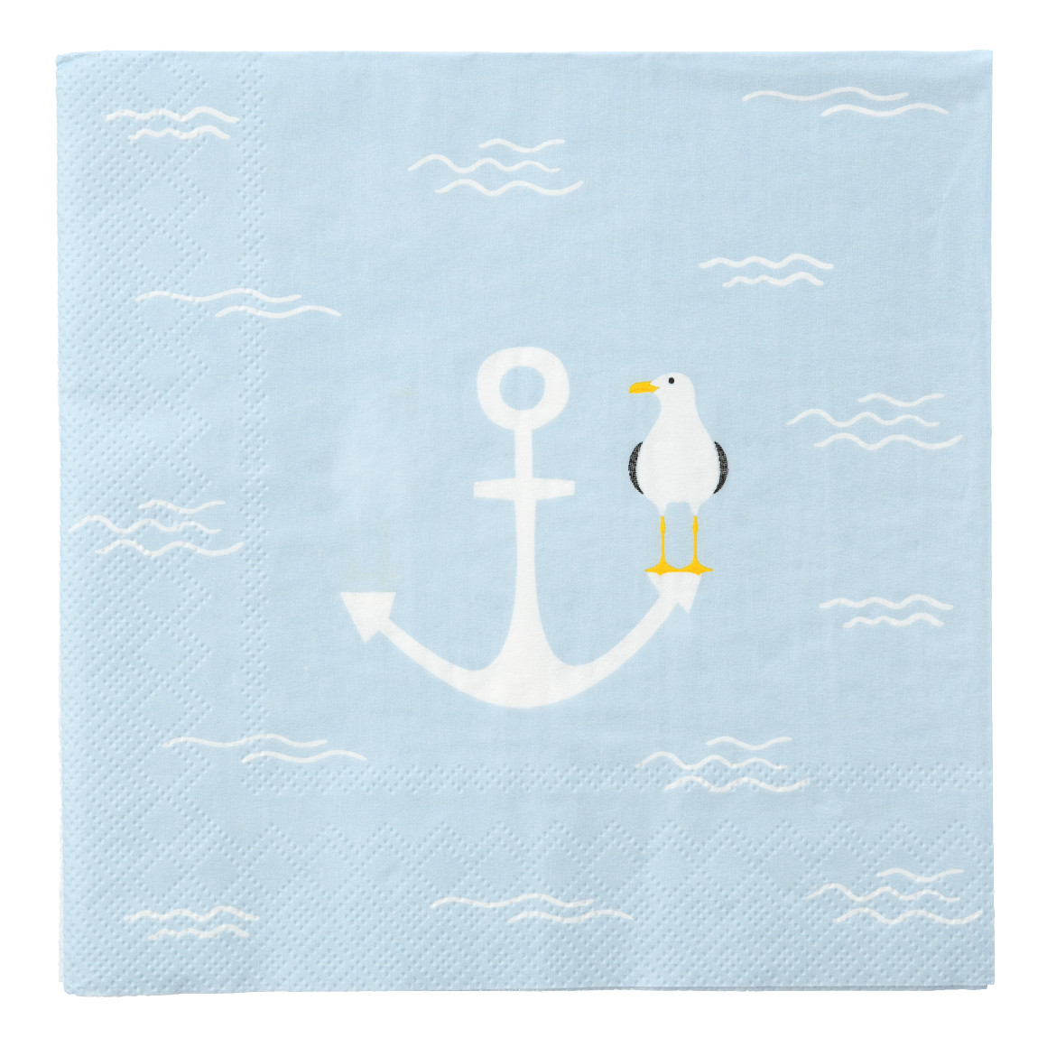 20 Servietten mit maritimem Print