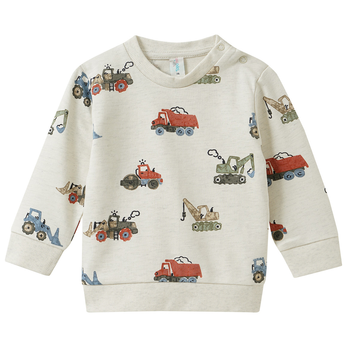 Baby sweatshirt met all-over print