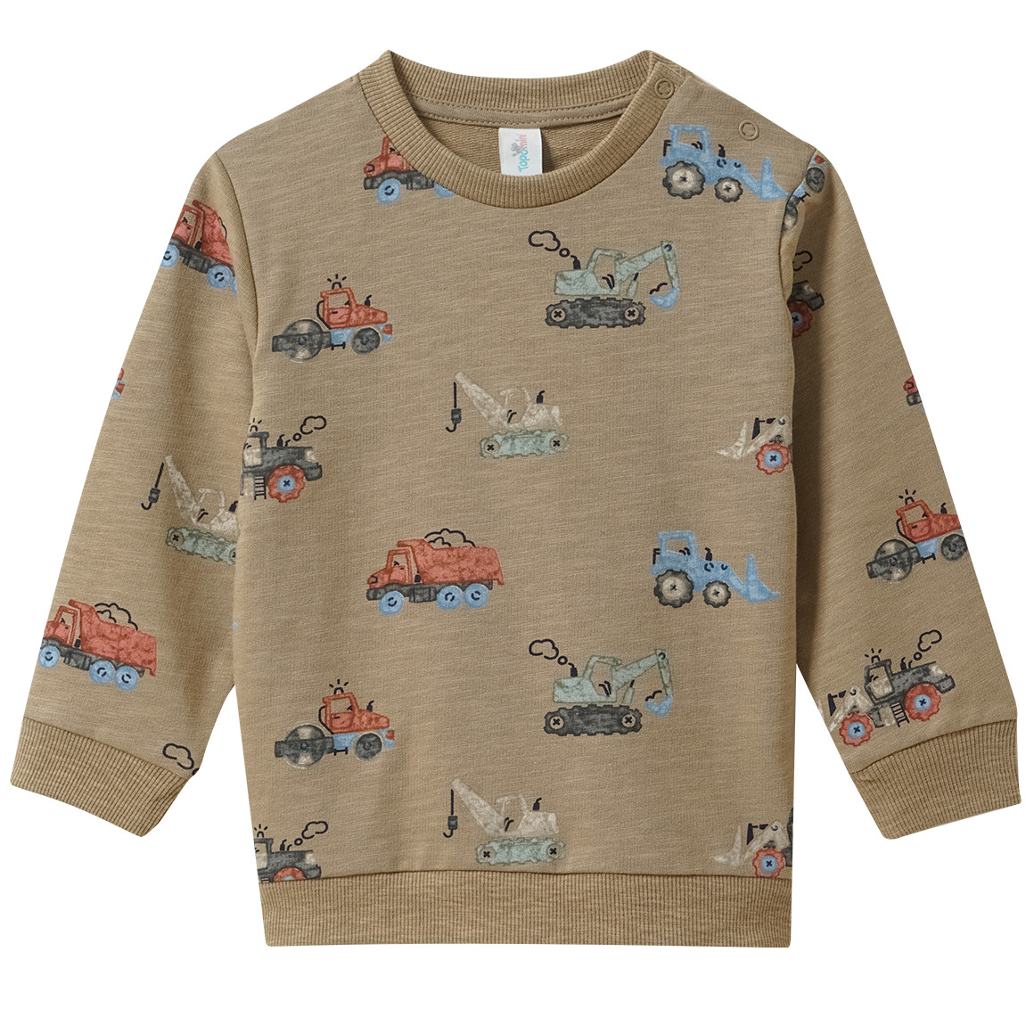 Baby sweatshirt met all-over print
