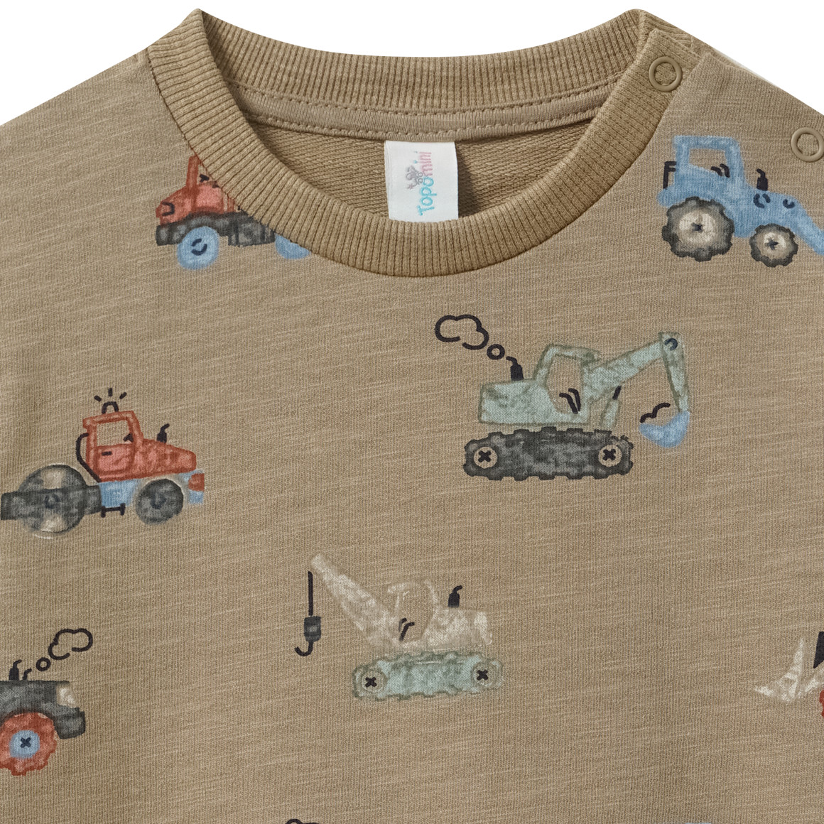 Baby sweatshirt met all-over print