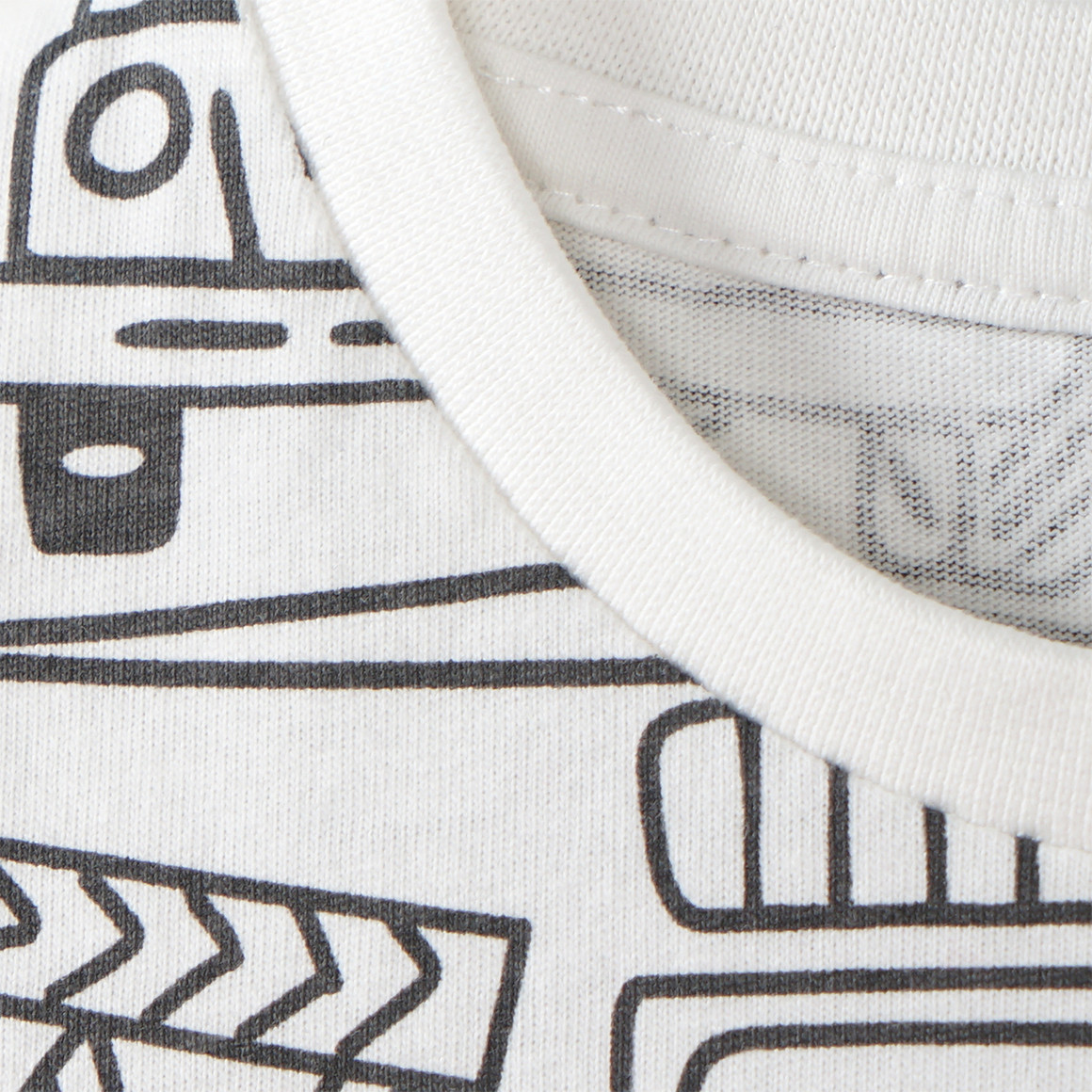 Baby Langarmshirt mit Auto-Motiven