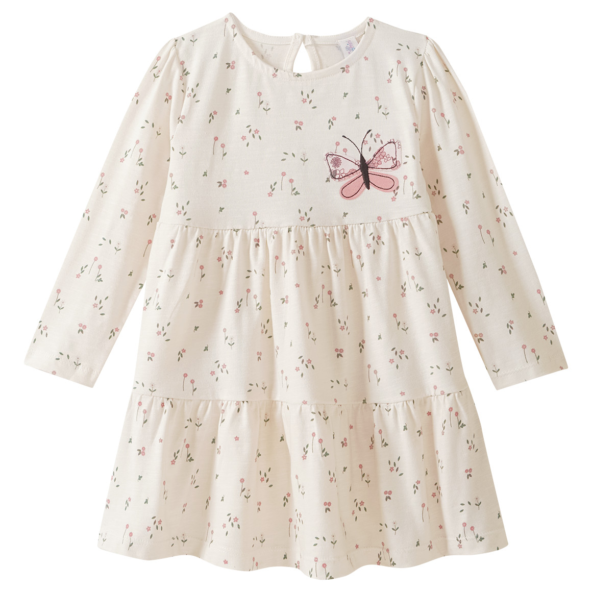 Baby Kleid mit Blümchen-Allover