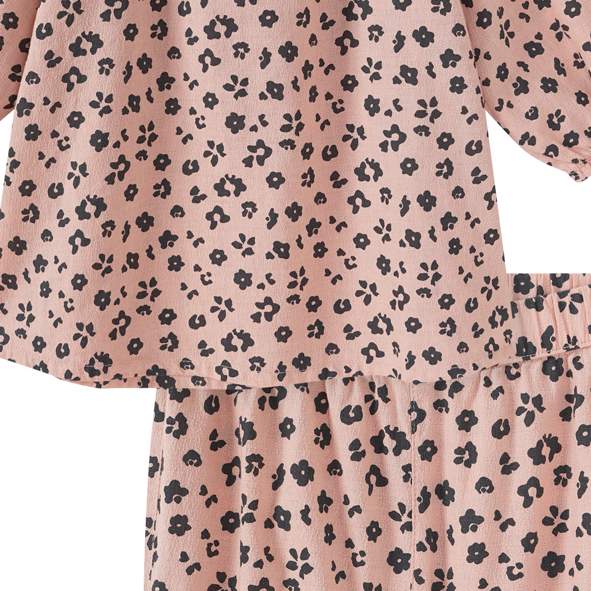 Babyset van jurk en shorts