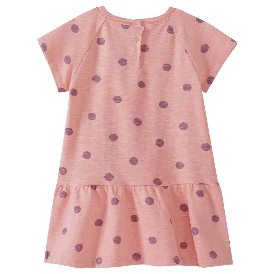 Sweaterjurk voor baby’s met stippen