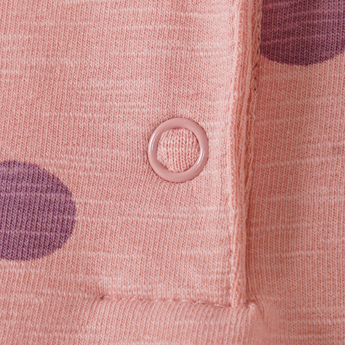 Sweaterjurk voor baby’s met stippen