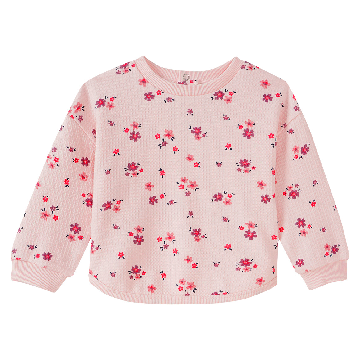 Baby Sweatshirt mit Waffel-Struktur