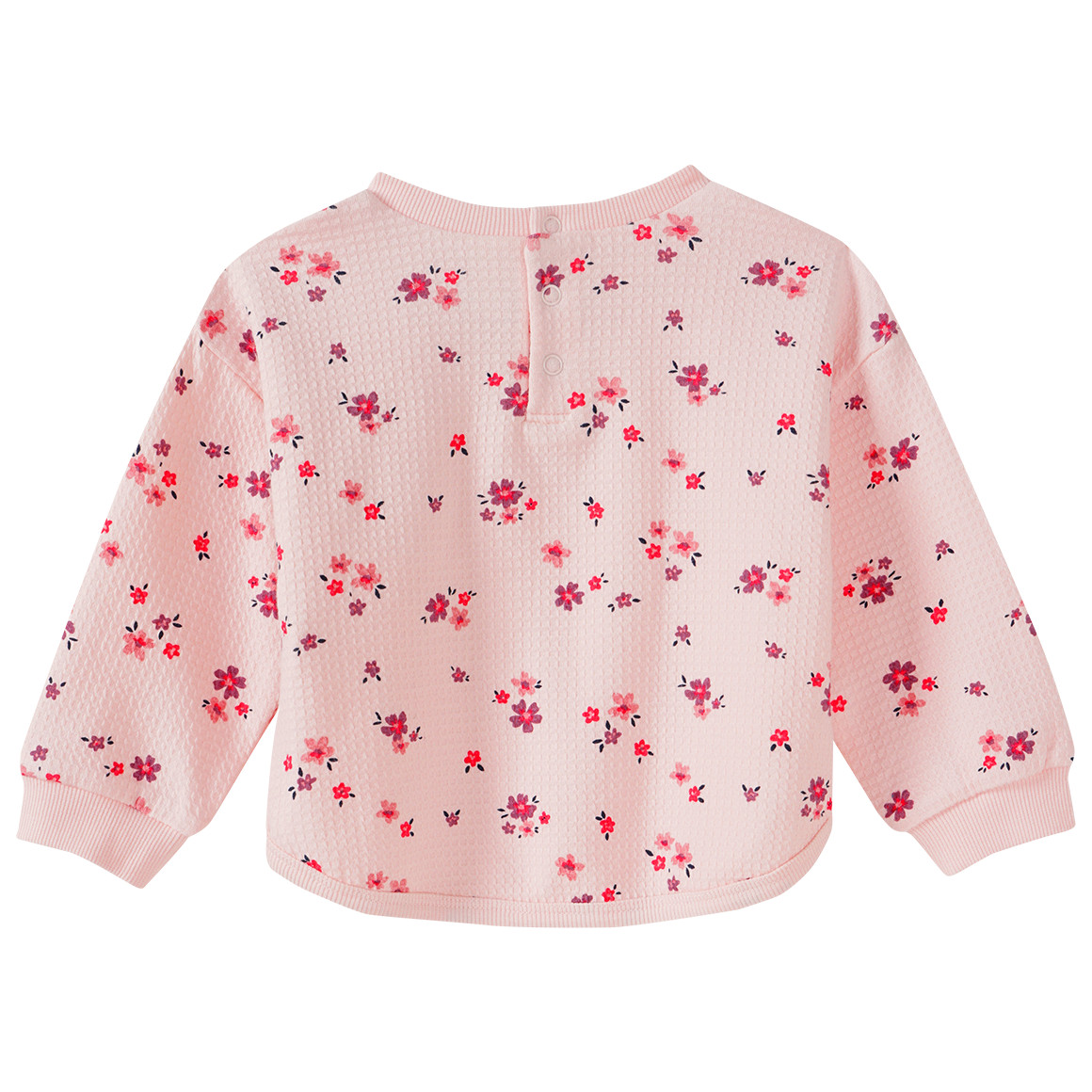 Baby Sweatshirt mit Waffel-Struktur