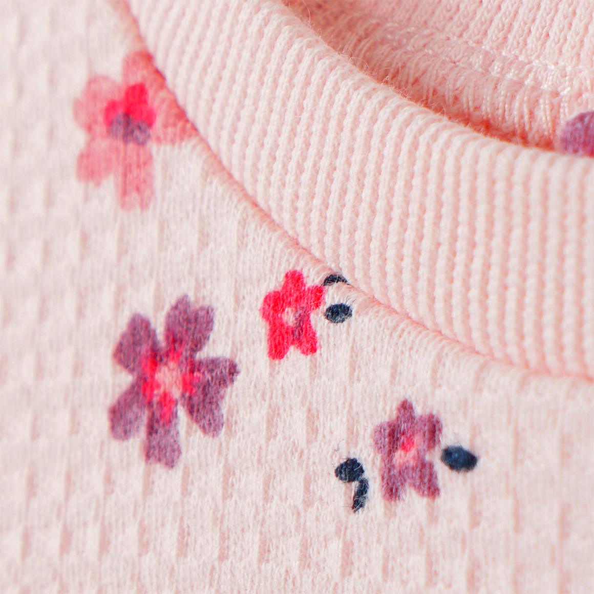 Baby Sweatshirt mit Waffel-Struktur