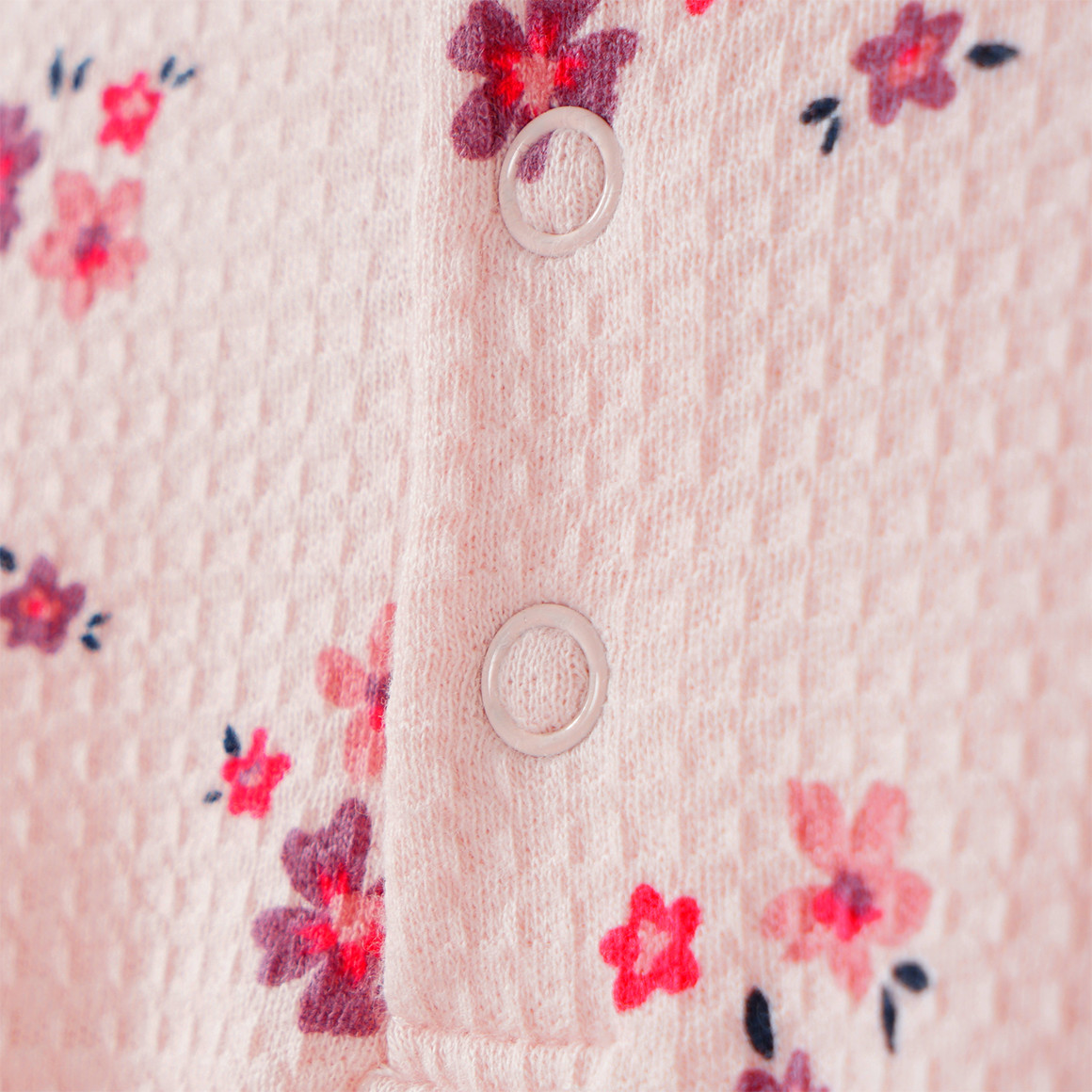 Baby Sweatshirt mit Waffel-Struktur