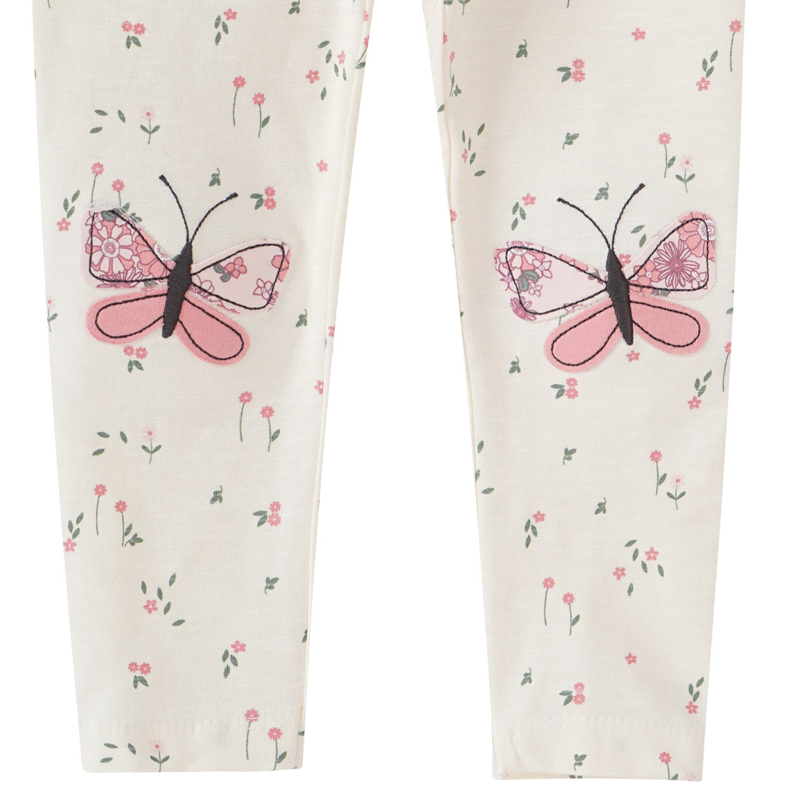 Baby Leggings mit Blumen-Allover