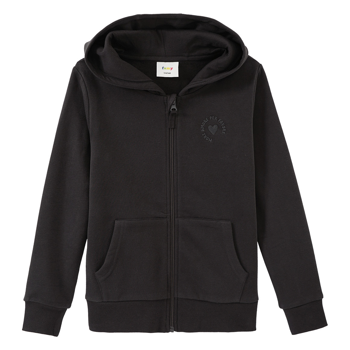 Mädchen Sweatjacke mit Kapuze