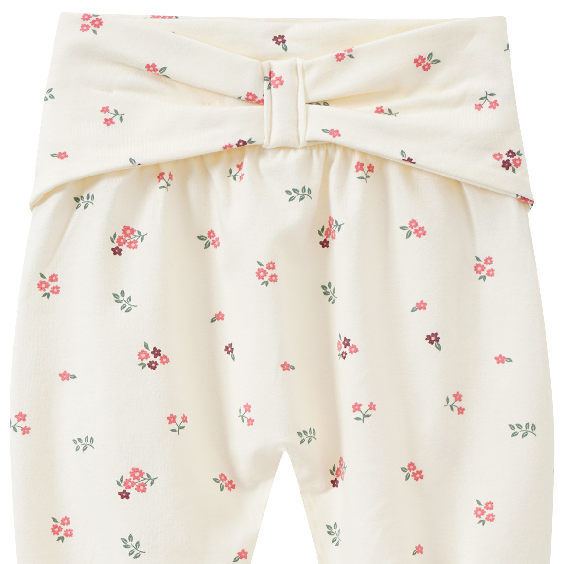 Babyjoggingbroek met bloemenmotief