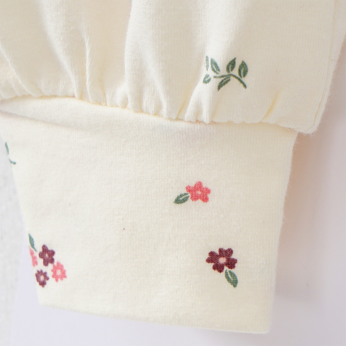 Babyjoggingbroek met bloemenmotief