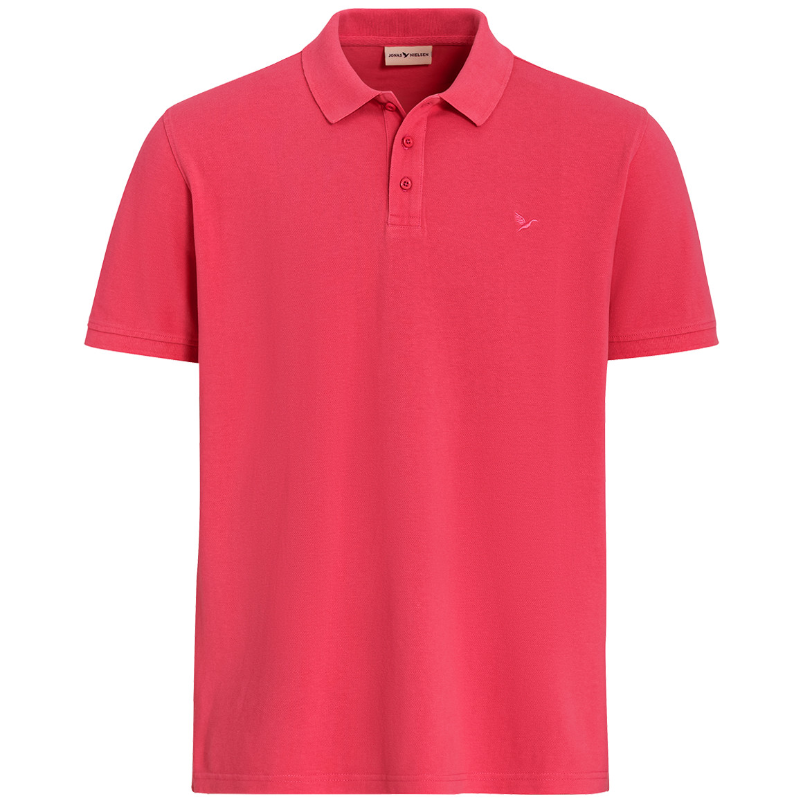 Herenpoloshirt effen