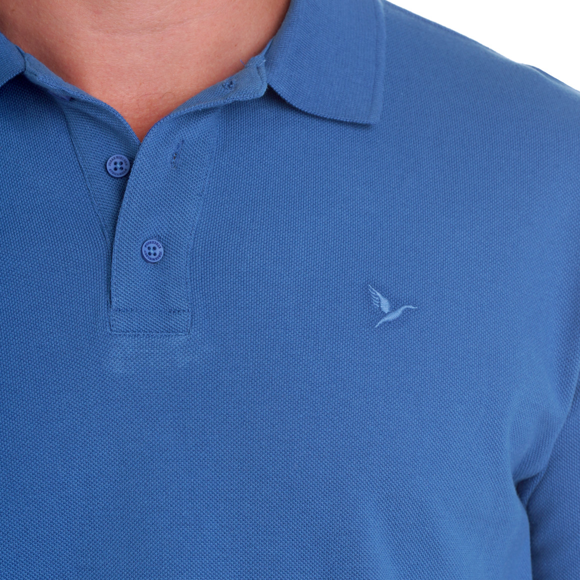 Effen herenpoloshirt