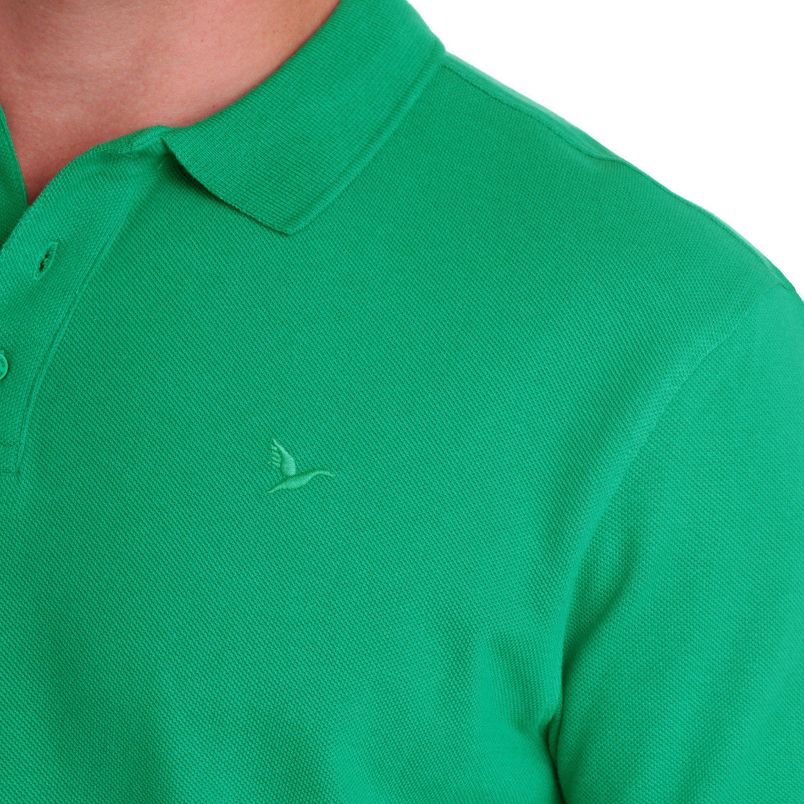 Effen heren poloshirt