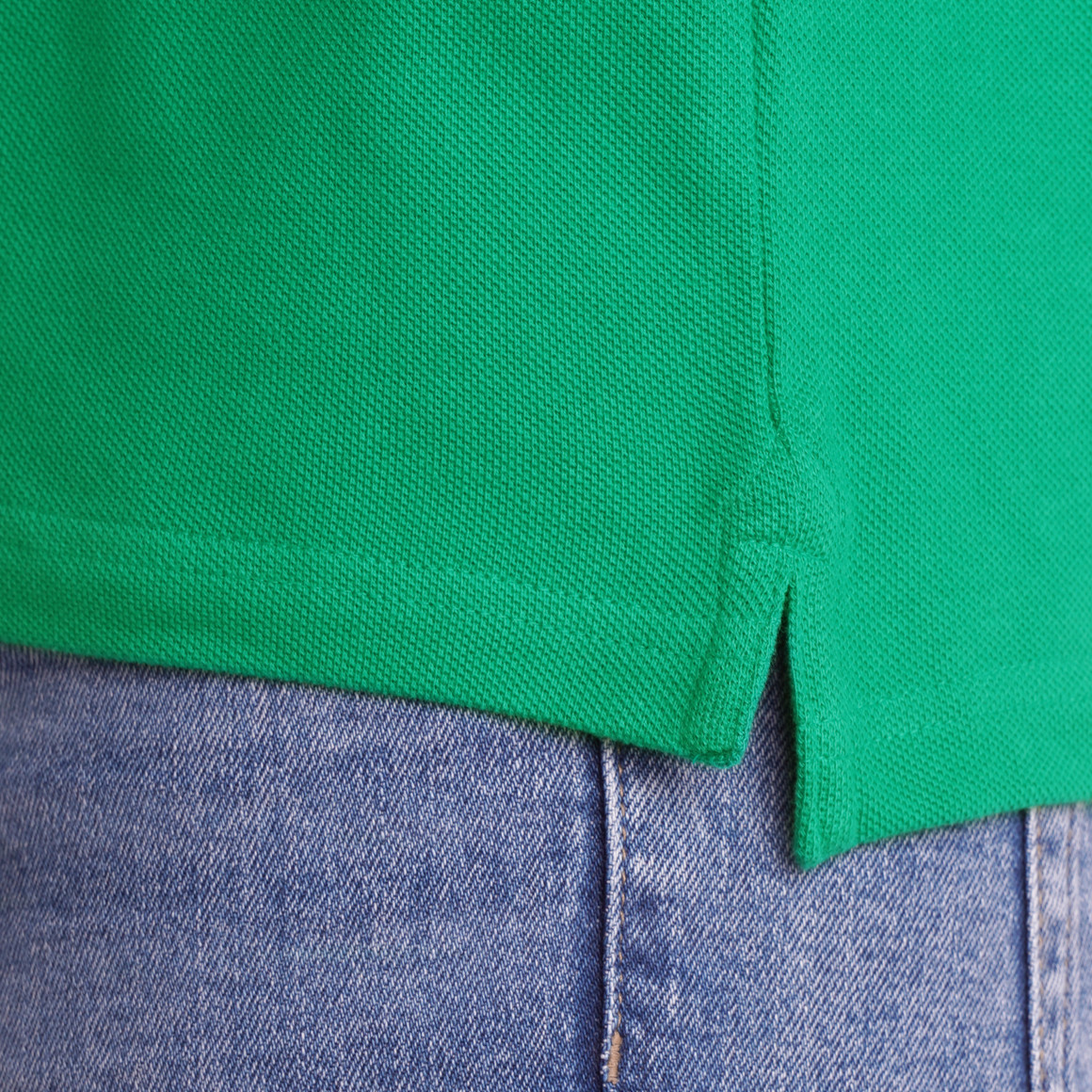 Effen heren poloshirt