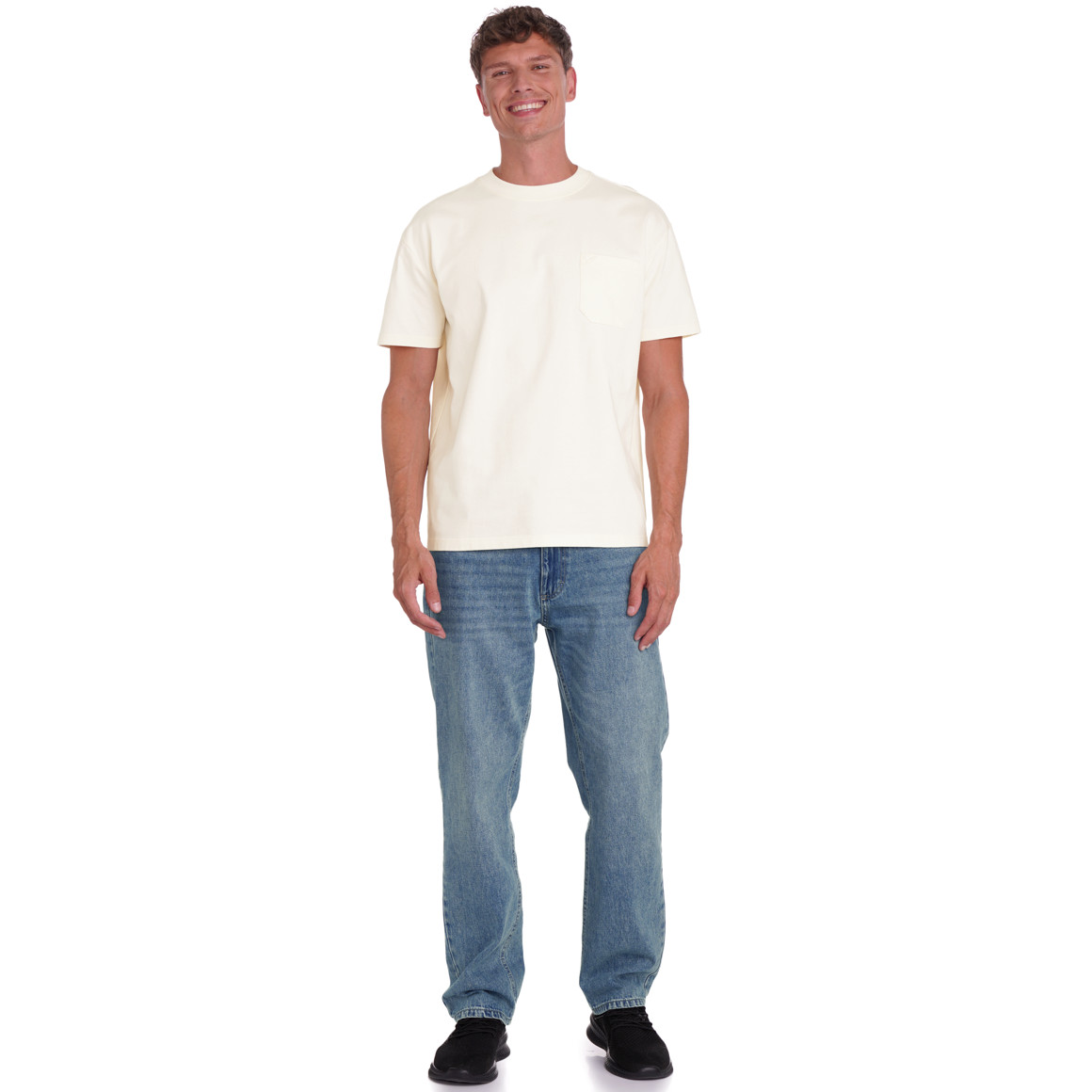 Heren T-shirt met borstzak