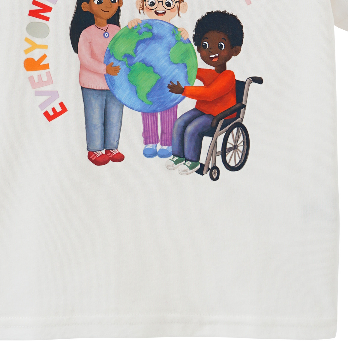 Baby T-Shirt mit Message-Print